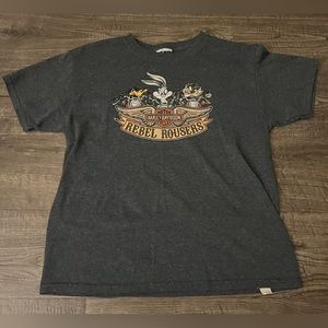 looney toons x Harley Davidson graphic tee!